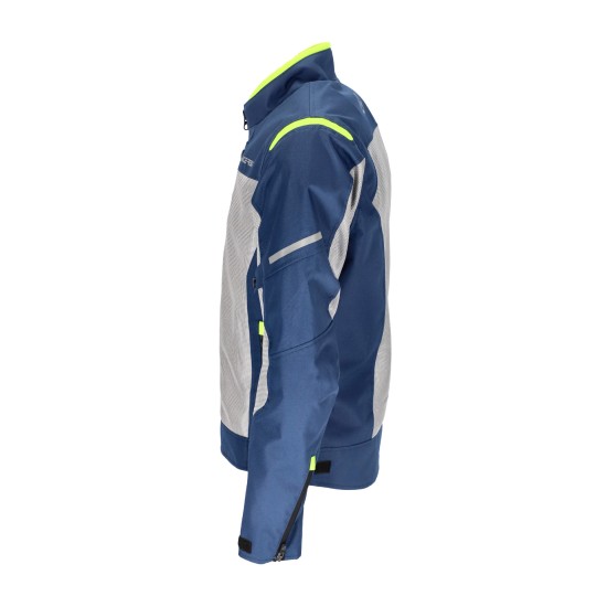 Chaqueta primavera/verano ACERBIS Ramsey My Vented CE Blue Yellow - Ropamotorista.com - Distribuidor Oficial Acerbis en España y Portugal