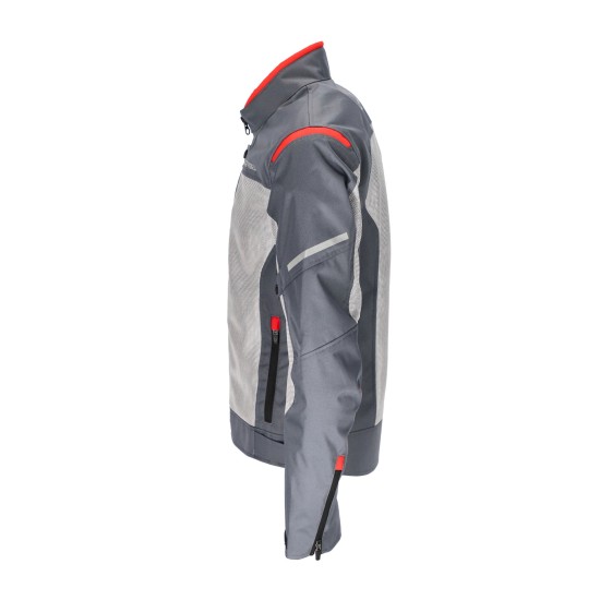 Chaqueta primavera/verano ACERBIS Ramsey My Vented CE Grey Red - Ropamotorista.com - Distribuidor Oficial Acerbis en España y Portugal