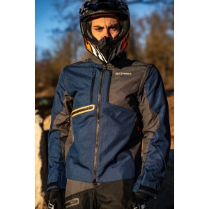 Chaqueta moto off-road ACERBIS Enduro Jacket Blue Grey - Ropamotorista.com - Distribuidor Oficial Acerbis en España y Portugal