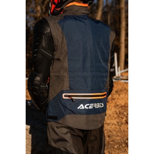 Chaqueta moto off-road ACERBIS Enduro Jacket Blue Grey - Ropamotorista.com - Distribuidor Oficial Acerbis en España y Portugal
