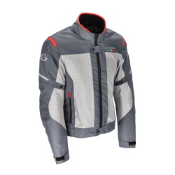 Chaqueta moto ACERBIS CE On Road Ruby Grey Red