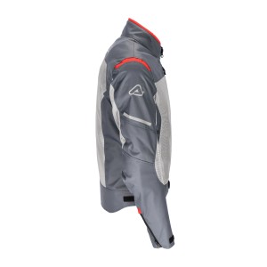 Chaqueta moto ACERBIS CE On Road Ruby Grey Red - Ropamotorista.com - Distribuidor Oficial Acerbis en España y Portugal