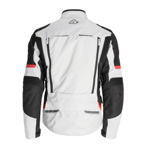 Chaqueta ACERBIS CE X-ROVER Grey Red - Ropamotorista.com - Distribuidor Oficial Acerbis en España y Portugal