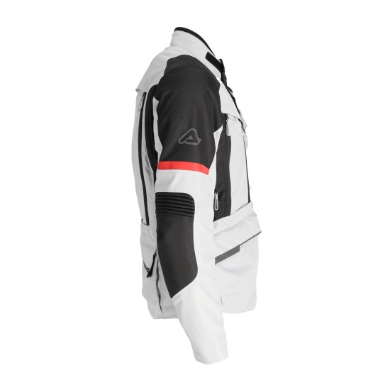 Chaqueta ACERBIS CE X-ROVER Grey Red - Ropamotorista.com - Distribuidor Oficial Acerbis en España y Portugal