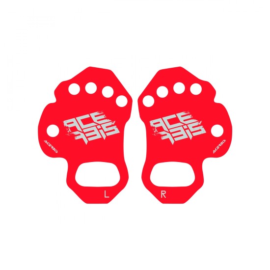 Protector palma mano ACERBIS Rojo - Ropamotorista.com - Distribuidor Oficial Acerbis en España y Portugal