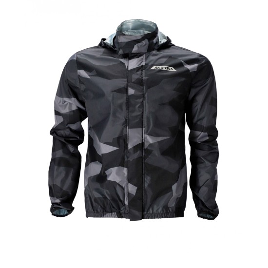 Chubasquero moto ACERBIS X-DRY Camo-Black - Ropamotorista.com - Distribuidor Oficial Acerbis en España y Portugal