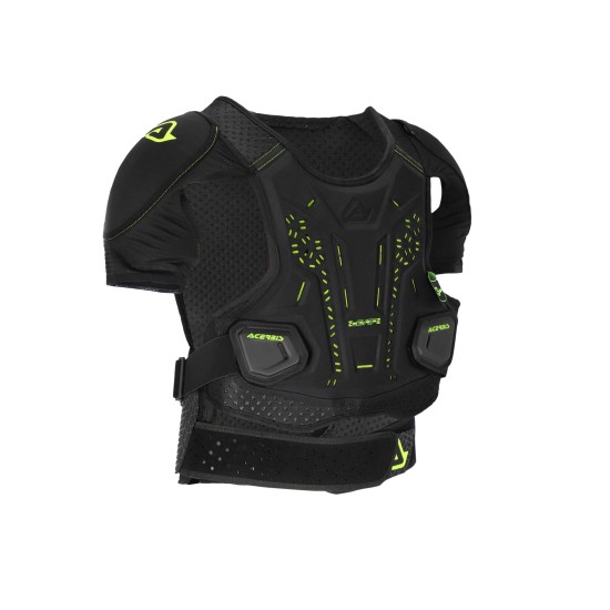 Peto ACERBIS DNA SH Black Fluo Yellow - Ropamotorista.com - Distribuidor Oficial Acerbis en España y Portugal