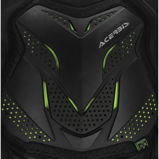 Peto integral ACERBIS Korazza Black Yellow - Ropamotorista.com - Distribuidor Oficial Acerbis en España y Portugal