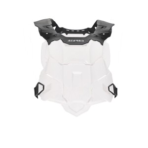 Peto ACERBIS Roost Deflector Black White - Ropamotorista.com - Distribuidor Oficial Acerbis en España y Portugal