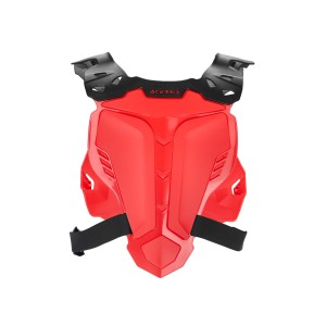 Peto ACERBIS Roost Deflector Black Red - Ropamotorista.com - Distribuidor Oficial Acerbis en España y Portugal