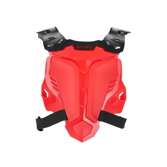 Peto ACERBIS Roost Deflector Black Red - Ropamotorista.com - Distribuidor Oficial Acerbis en España y Portugal