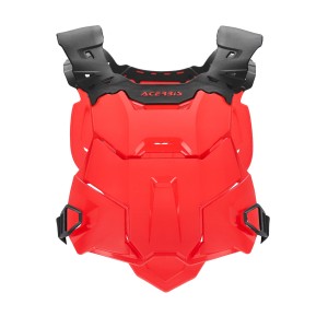 Peto ACERBIS Roost Deflector Black Red - Ropamotorista.com - Distribuidor Oficial Acerbis en España y Portugal