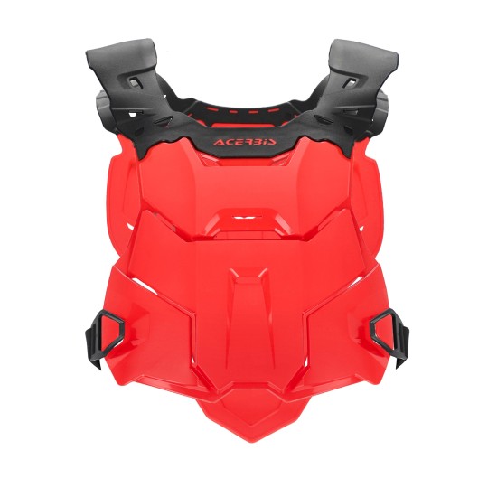 Peto ACERBIS Roost Deflector Black Red - Ropamotorista.com - Distribuidor Oficial Acerbis en España y Portugal