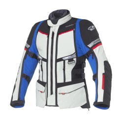 Chaqueta moto CLOVER GTS 5 WP Grey Blue