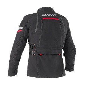 Chaqueta moto CLOVER GTS 5 WP Black - Ropamotorista.com - Distribuidor Oficial Clover en España y Portugal