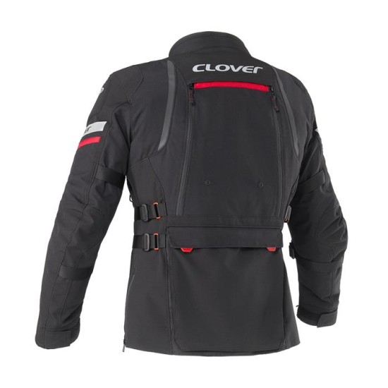 Chaqueta moto CLOVER GTS 5 WP Black Mujer - Ropamotorista.com - Distribuidor Oficial Clover en España y Portugal