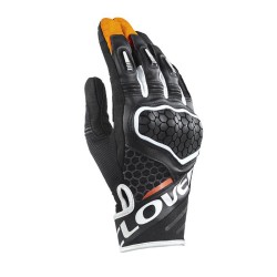 Guantes moto CLOVER Predator2 Orange White Black