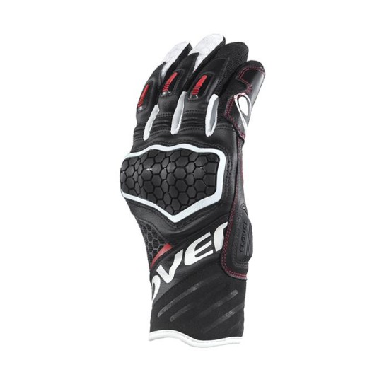 Guantes moto CLOVER Predator2 White Red - Ropamotorista.com - Distribuidor Oficial Clover en España y Portugal