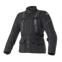 Chaqueta moto CLOVER Savana 4 WP Black Mujer