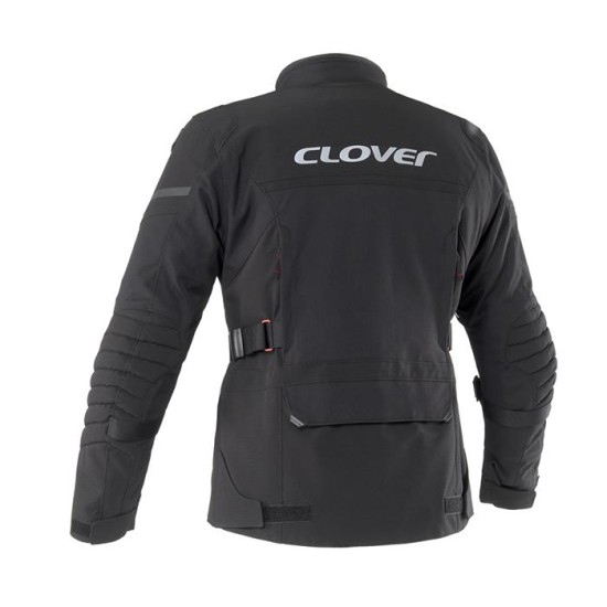 Chaqueta moto CLOVER Savana 4 WP Black Mujer - Ropamotorista.com - Distribuidor Oficial Clover en España y Portugal