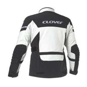 Chaqueta moto CLOVER Savana 4 WP Black Grey Mujer - Ropamotorista.com - Distribuidor Oficial Clover en España y Portugal