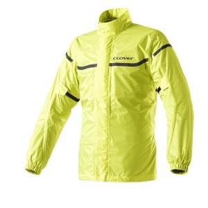 Chubasquero moto CLOVER Wet Jacket Pro Yellow - Ropamotorista.com - Distribuidor Oficial Clover en España y Portugal