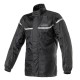 Chubasquero moto CLOVER Wet Jacket Pro Black