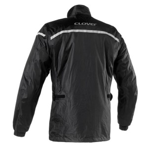 Chubasquero moto CLOVER Wet Jacket Pro Black - Ropamotorista.com - Distribuidor Oficial Clover en España y Portugal