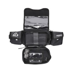 Riñonera ACERBIS Dromy Black White - Ropamotorista.com - Distribuidor Oficial Acerbis en España y Portugal