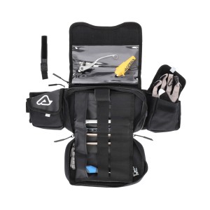 Riñonera ACERBIS Dromy Black White - Ropamotorista.com - Distribuidor Oficial Acerbis en España y Portugal