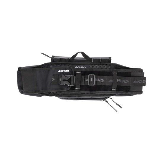 Riñonera ACERBIS Dromy Black White - Ropamotorista.com - Distribuidor Oficial Acerbis en España y Portugal
