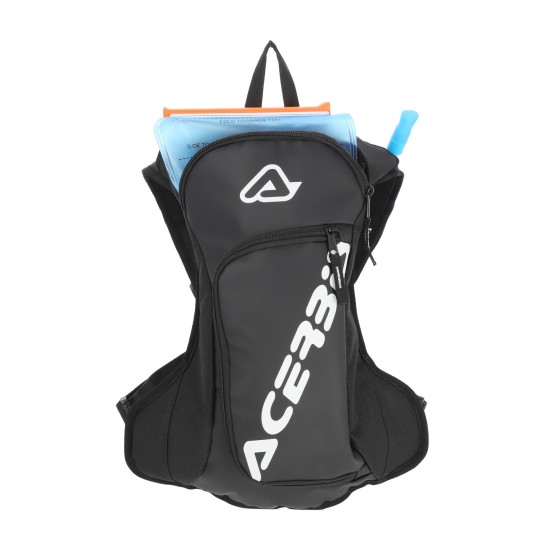 Mochila hidratación ACERBIS Acqua Logo 5L Black-White - Ropamotorista.com - Distribuidor Oficial Acerbis en España y Portugal
