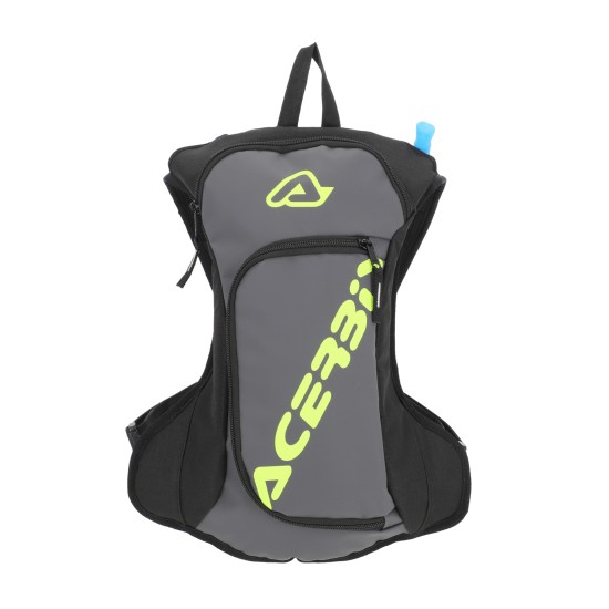 Mochila hidratación ACERBIS Acqua Logo 5L Black-Grey - Ropamotorista.com - Distribuidor Oficial Acerbis en España y Portugal