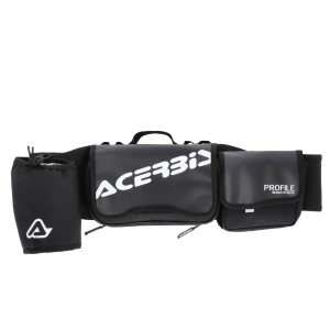 Riñonera ACERBIS Profile Black-White - Ropamotorista.com - Distribuidor Oficial Acerbis en España y Portugal