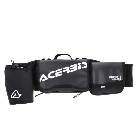 Riñonera ACERBIS Profile Black-White - Ropamotorista.com - Distribuidor Oficial Acerbis en España y Portugal