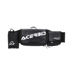 Riñonera ACERBIS Impact Logo Black-White - Ropamotorista.com - Distribuidor Oficial Acerbis en España y Portugal