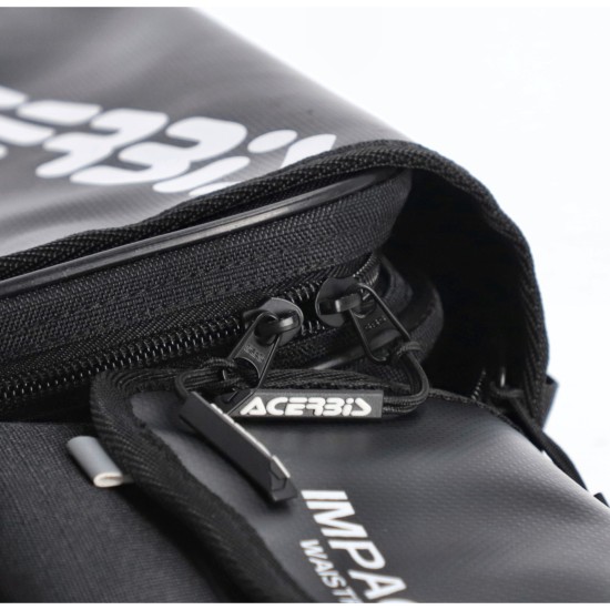 Riñonera ACERBIS Impact Logo Black-White - Ropamotorista.com - Distribuidor Oficial Acerbis en España y Portugal