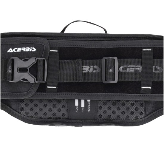 Riñonera ACERBIS Ram Pro Logo Black-White - Ropamotorista.com - Distribuidor Oficial Acerbis en España y Portugal