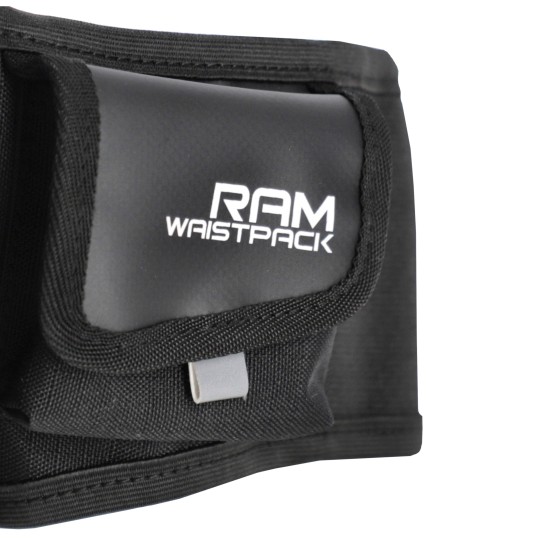 Riñonera ACERBIS Ram Pro Logo Black-White - Ropamotorista.com - Distribuidor Oficial Acerbis en España y Portugal
