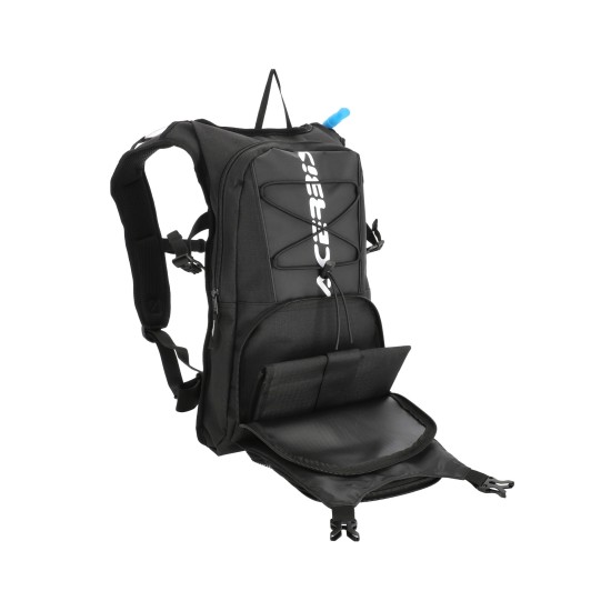 Mochila hidratación ACERBIS H2O 1L Black-White - Ropamotorista.com - Distribuidor Oficial Acerbis en España y Portugal