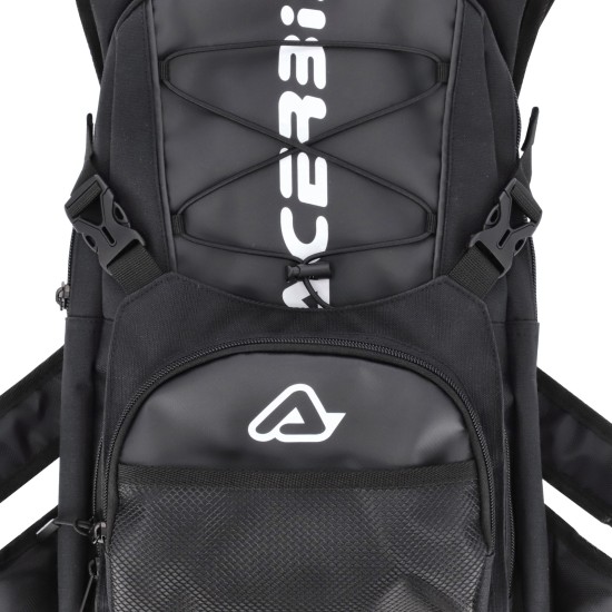 Mochila hidratación ACERBIS H2O 1L Black-White - Ropamotorista.com - Distribuidor Oficial Acerbis en España y Portugal