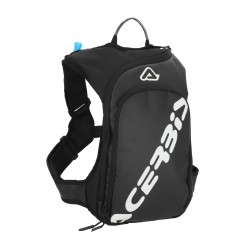 Mochila hidratación ACERBIS Sather Black White