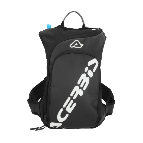 Mochila hidratación ACERBIS Sather Black White - Ropamotorista.com - Distribuidor Oficial Acerbis en España y Portugal