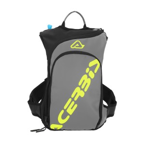 Mochila hidratación ACERBIS Sather Black Grey - Ropamotorista.com - Distribuidor Oficial Acerbis en España y Portugal