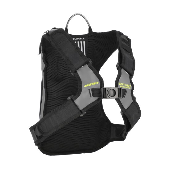 Mochila hidratación ACERBIS Sather Black Grey - Ropamotorista.com - Distribuidor Oficial Acerbis en España y Portugal