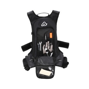 Mochila hidratación ACERBIS X-Storm Black-White - Ropamotorista.com - Distribuidor Oficial Acerbis en España y Portugal