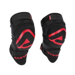 Rodilleras ACERBIS Soft Negro-Rojo