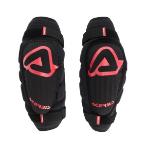 Coderas ACERBIS Soft Negro-Rojo - Ropamotorista.com - Distribuidor Oficial Acerbis en España y Portugal