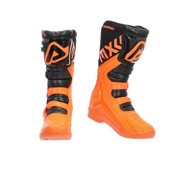 Botas ACERBIS X-Team Orange Black - Ropamotorista.com - Distribuidor Oficial Acerbis en España y Portugal