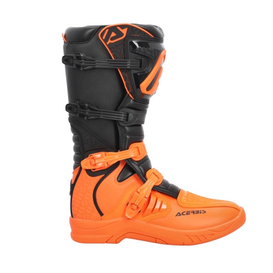 Botas ACERBIS X-Team Orange Black - Ropamotorista.com - Distribuidor Oficial Acerbis en España y Portugal